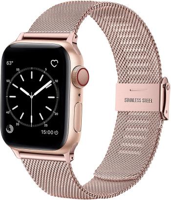 4wrist Curea milaneză pentru Apple Watch - Rosegold 38/40/41 mm