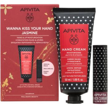 Apivita Hand Care Jasmine & Propolis set cadou (nutritie si hidratare)