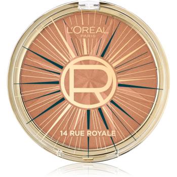 L’Oréal Paris Rue Royale Limited Edition bronzer și pudră pentru contur culoare La Terra Bronze 18 g
