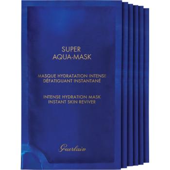 GUERLAIN Super Aqua Intense Hydration Mask mască textilă hidratantă 6 buc