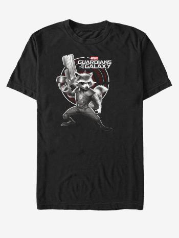 ZOOT.Fan Marvel Rocket Strážci Galaxie Tricou Negru