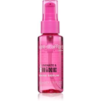 Lee Stafford Illuminate & Shine Serum ser pentru un par stralucitor si catifelat 50 ml