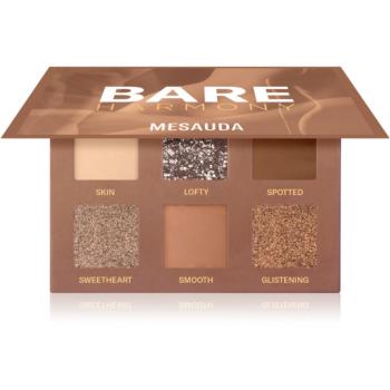 Mesauda Milano Bare Harmony paleta farduri de ochi culoare 206 Timeless Nude 6x1 g