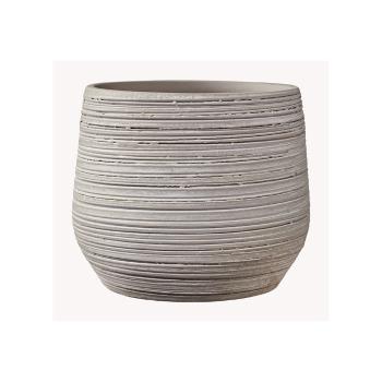 Ghiveci din ceramică Big pots Ravenna, ø 19 cm, gri