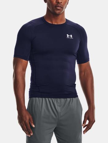 Under Armour UA HG Armour Comp SS Tricou Albastru