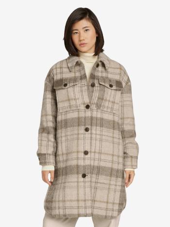 Tom Tailor Plaid Palton Maro