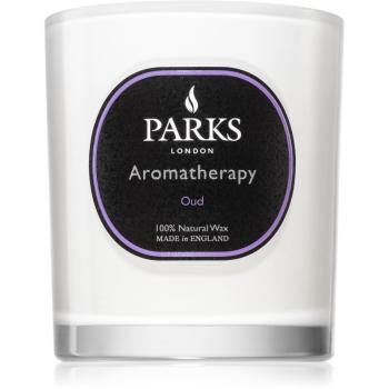 Parks London Aromatherapy Oud lumânare parfumată 220 g