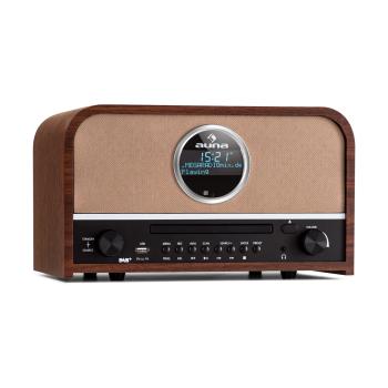 Auna auna Columbia, radio DAB, 60 W, CD player, tuner DAB+/UKW, înregistrare USB, Bluetooth