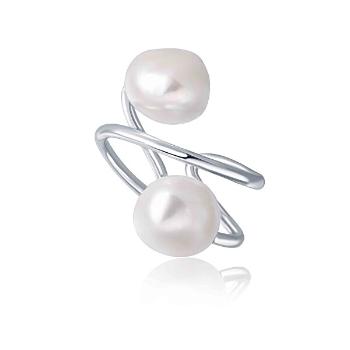 JwL Luxury Pearls Inel stil baroc de lux cu perle reale JL0625