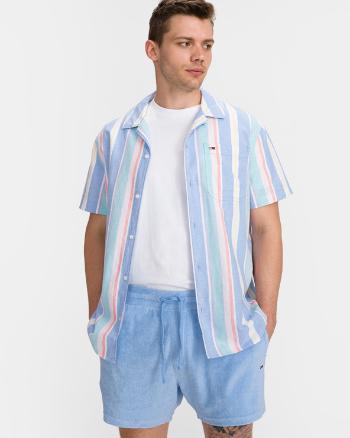 Tommy Jeans Pastel Vertical Stripe Cămaşă Albastru Alb