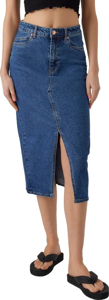 Vero Moda Fustă pentru femei VMVERI 10295731 Medium Blue Denim M