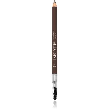Note Cosmetique Eyebrow Pencil creion pentru sprancene 02 Brown 1,1 g