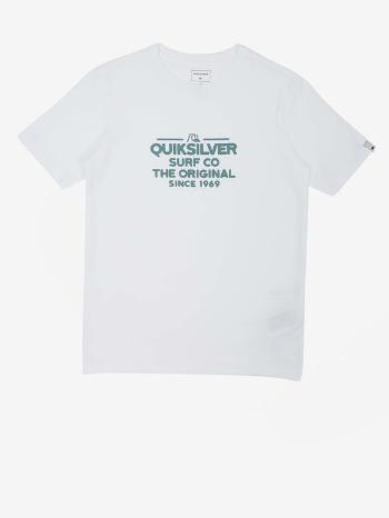 Quiksilver Tricou pentru copii Alb