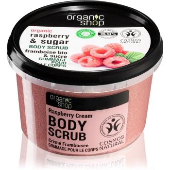 Organic Shop Body Scrub Raspberry & Sugar exfoliant delicat pentru corp 250 ml