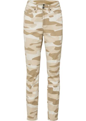 Pantaloni cu print camuflaj