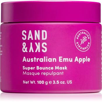 Sand & Sky Australian Emu Apple Super Bounce Mask masca de hidratare si luminozitate facial 100 g