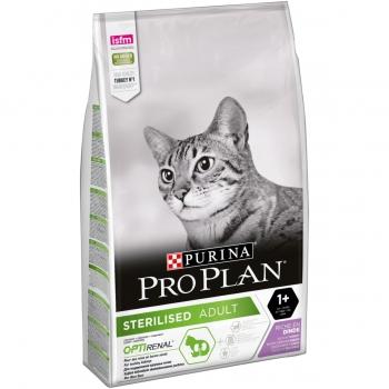 PURINA Pro Plan Sterilised OptiRenal, Curcan, hrană uscată pisici sterilizate, 10kg