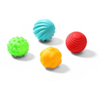 BabyOno Have Fun Sensory Balls mingi moi senzoriale 6 m+ 4 buc