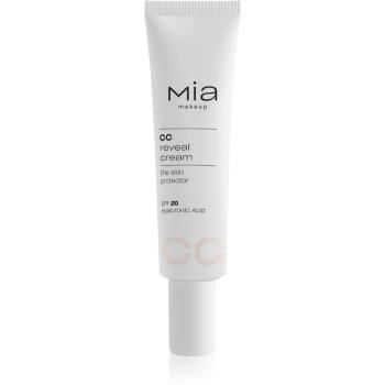 Mia Cosmetics CC Reveal Cream Crema CC pentru un ten uniform SPF 20 culoare 01 Light 30 ml