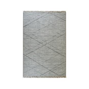 Covor potrivit pentru exterior Floorita Les Gipsy Blue, 130 x 190 cm, gri - albastru