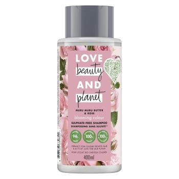 Love Beauty and Planet Șampon pentru păr vopsit cu ulei de trandafiri si unt de muru muru (Blooming Colour Shampoo) 400 ml