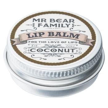 Mr Bear Family Coconut balsam de buze pentru barbati 15 ml