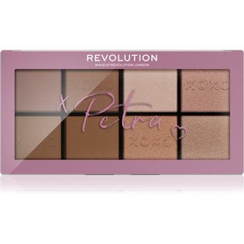 Makeup Revolution X Petra XOXO paletă de farduri pentru obraji 16 g