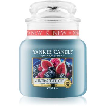 Yankee Candle Mulberry & Fig lumânare parfumată Clasic mini 411 g
