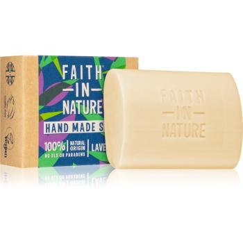 Faith In Nature Hand Made Soap Lavender Sapun natural cu esente de lavanda 100 g