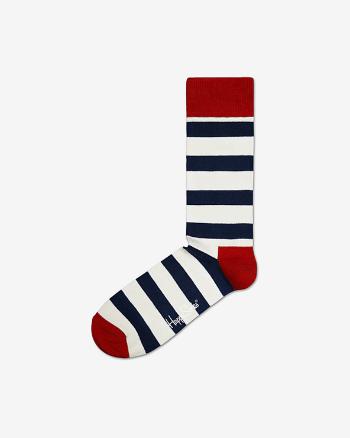 Happy Socks Stripe Șosete Alb