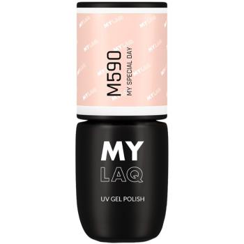 MYLAQ UV Gel Polish lac de unghii sub forma de gel culoare My Special Day 5 ml