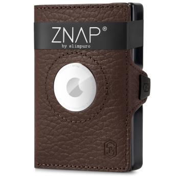 Slimpuro ZNAP Airtag Wallet, 12 carduri, compartiment pentru monede, 8,9 x 1,8 x 6,3 cm (L x Î x l), protecție RFID