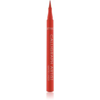 Catrice Calligraph Artist Matte tuș de ochi tip cariocă cu efect matifiant culoare 080 Bloody Mary 1,1 ml