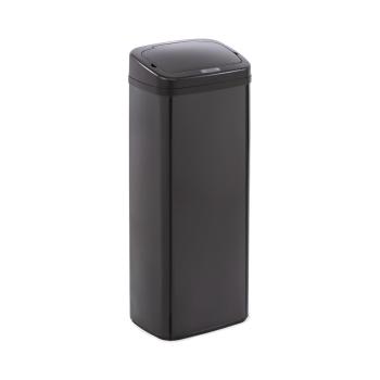 Klarstein Cleansmann, coș de gunoi, cu senzor, 50 de litri, pentru saci de gunoi, ABS, negru