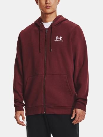 Under Armour UA Essential Fleece FZ Hood Hanorac Roșu