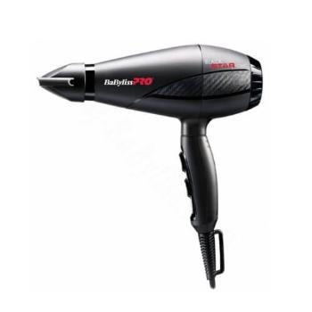 BaByliss PRO Uscător de păr profesional cu ionizator Black Star Ionic