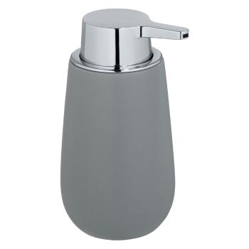 Dozator de săpun lichid gri din ceramică 320 ml Badi – Wenko