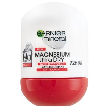 Garnier Rulment anti-transpirant pentru femei cu magneziu (Magnesium Ultra Dry) 50 ml