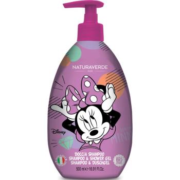 Disney Minnie Mouse Shampoo & Shower Gel gel de dus si sampon 2in1 pentru copii Sweet strawberry 300 ml