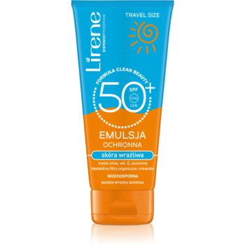 Lirene Sun emulsie protectoare calmantă pentru piele sensibilă SPF 50+ 90 ml