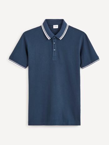 Celio Beline Polo Tricou Albastru