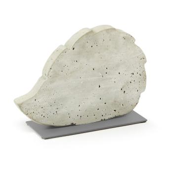 Decorațiune din ciment La Forma Sens Hedgehog, 30 x 20 cm, alb
