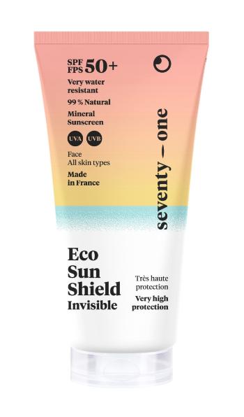 SeventyOne Cremă invizibilă de protecție solară tonifiantă pentru față SPF 50+ (Invisible Eco Sun Shield) 50 ml