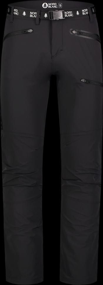 Bărbați ușori pantaloni de exterior Nordblanc Bună dispoziție negru NBSPM7614_CRN