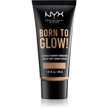 NYX Professional Makeup Born To Glow make-up lichid stralucitor culoare 12 Classic Tan 30 ml