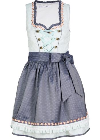 Dirndl scurt cu şorţ (2piese)