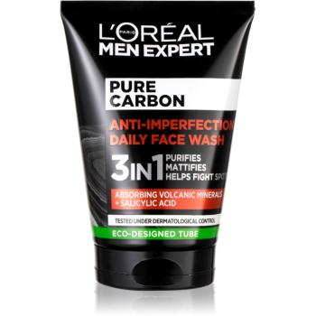 L’Oréal Paris Men Expert Pure Carbon gel de curatare 3 in 1 impotriva imperfectiunilor pielii 50 g