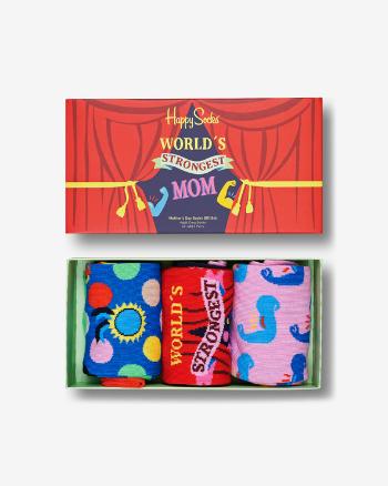Happy Socks Mother's Day Set de 3 perechi de șosete Multicolor