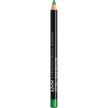 NYX Professional Makeup Eye and Eyebrow Pencil creion de ochi cu trasare precisă culoare 939 Green Glitter 1.2 g