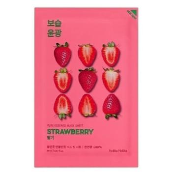 Holika Holika Mască revigorantă cu extract de căpșuni Strawberry (Pure Essence Mask Sheet) 20 ml